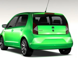 seat mii 5d 2016 3D Model