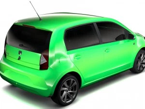 seat mii 5d 2016 3D Model