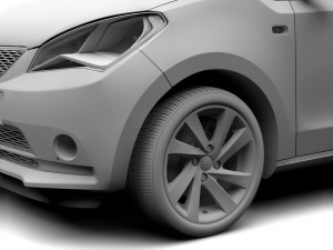 seat mii 5d 2016 3D 模型