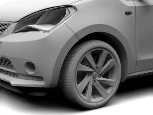 seat mii 5d 2016 3D Model
