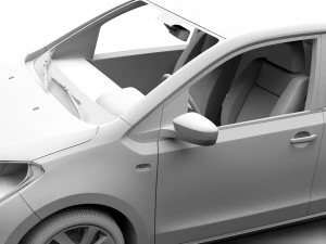 seat mii 5d 2016 3D Model