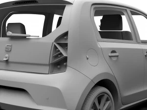 seat mii 5d 2016 3D Model