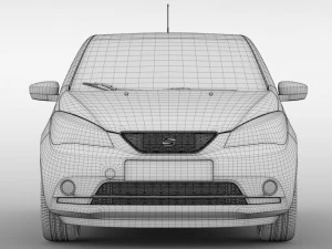 seat mii 5d 2016 3D Model