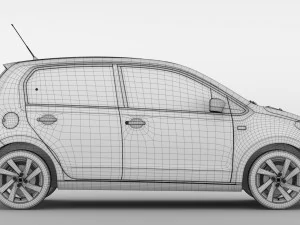 seat mii 5d 2016 3D Model