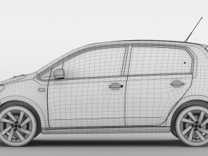 seat mii 5d 2016 3D 模型