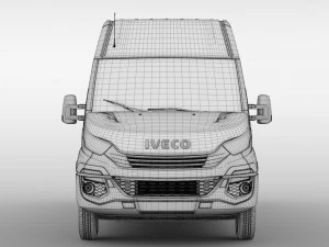 iveco daily l5h2 2017 3D Model