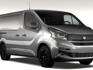 fiat talento van l1 2017 Modelo 3D