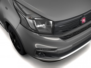 fiat talento van l1 2017 Modelo 3D