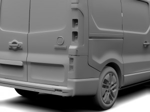 fiat talento van l1 2017 Modelo 3D