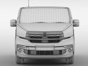 fiat talento van l1 2017 Modelo 3D