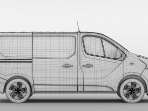 fiat talento van l1 2017 Modelo 3D