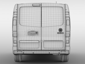 fiat talento van l1 2017 Modelo 3D