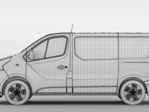 fiat talento van l1 2017 Modelo 3D