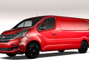 fiat talento van l2 2017 3D Модель