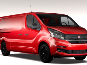 fiat talento van l2 2017 3D Модель