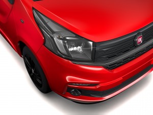 fiat talento van l2 2017 3D Модель