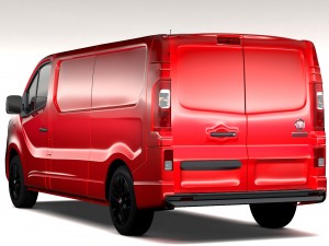 fiat talento van l2 2017 3D Модель