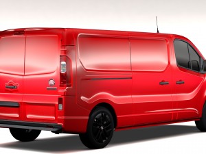 fiat talento van l2 2017 3D Модель