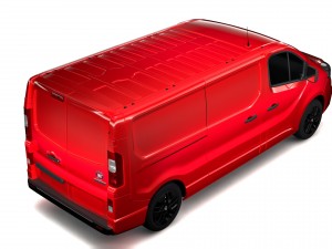 fiat talento van l2 2017 3D Модель