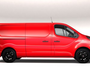 fiat talento van l2 2017 3D Модель