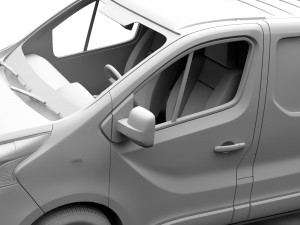 fiat talento van l2 2017 3D Модель