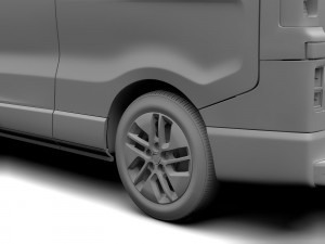 fiat talento van l2 2017 3D Модель