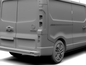 fiat talento van l2 2017 3D Модель