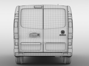 fiat talento van l2 2017 3D Модель