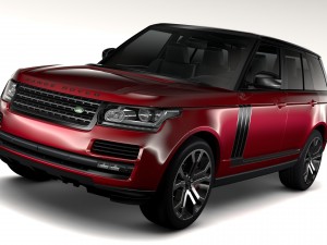 range rover svautobiography dynamic 2017 3D 모델
