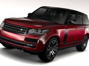range rover svautobiografia dinamica 2017 Modello 3D