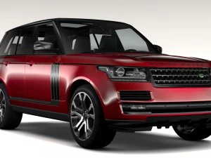 range rover svautobiography dynamic 2017 3D Model
