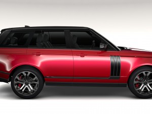 range rover svautobiography dynamic 2017 3D 모델