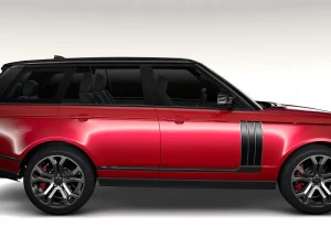 range rover svautobiography dynamic 2017 3D Model