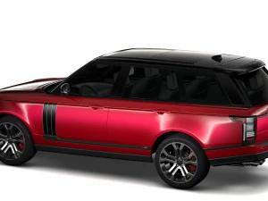 range rover svautobiography dynamic 2017 3D Model