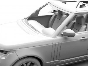 range rover svautobiography dynamic 2017 3D Model