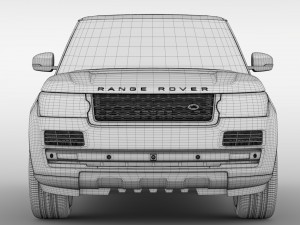 range rover svautobiography dynamic 2017 3D 모델
