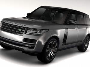 range rover svautobiography dynamic lwb 2017 3D 모델