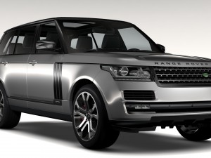 range rover svautobiography dynamic lwb 2017 3D Model