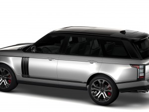 range rover svautobiography dynamic lwb 2017 3D Model