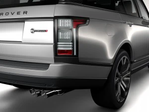 range rover svautobiography dynamic lwb 2017 3D Model