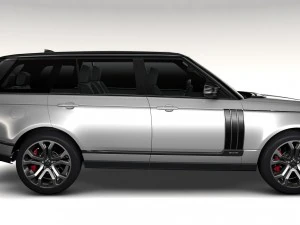 range rover svautobiography dynamic lwb 2017 3D Model