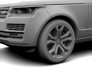 range rover svautobiography dynamic lwb 2017 3D Model