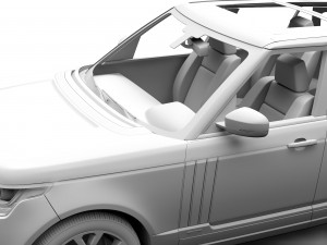 range rover svautobiography dynamic lwb 2017 3D Model