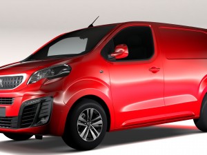 peugeot expert l1 2017 Modelo 3D