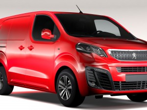 peugeot expert l1 2017 3D-Modell