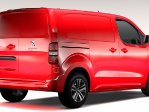 peugeot expert l1 2017 3D-Modell