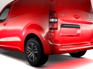 peugeot expert l1 2017 3D-Modell