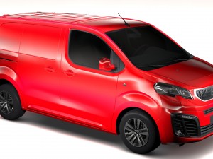 peugeot expert l1 2017 3D-Modell