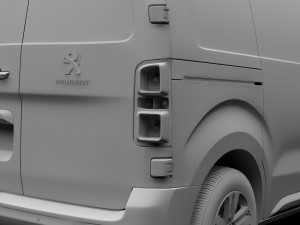 peugeot expert l1 2017 3D-Modell