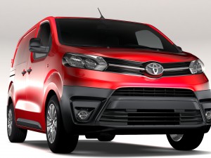 toyota proace van l1 2017 Model 3D